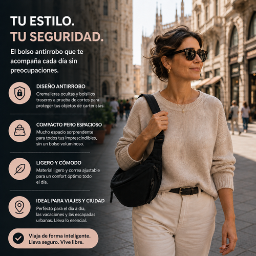 Aria | Bolso de Hombro Negro