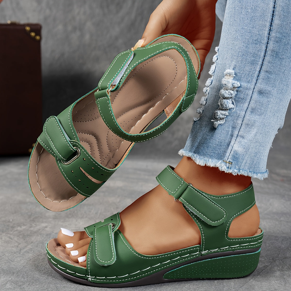 NYZZERO | Sandalias ergonómicas cómodas Delphine