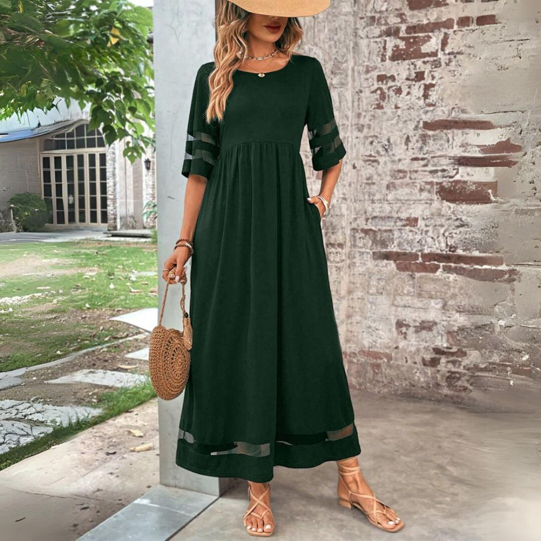 Beth | Vestido midi que estiliza y alisa el vientre