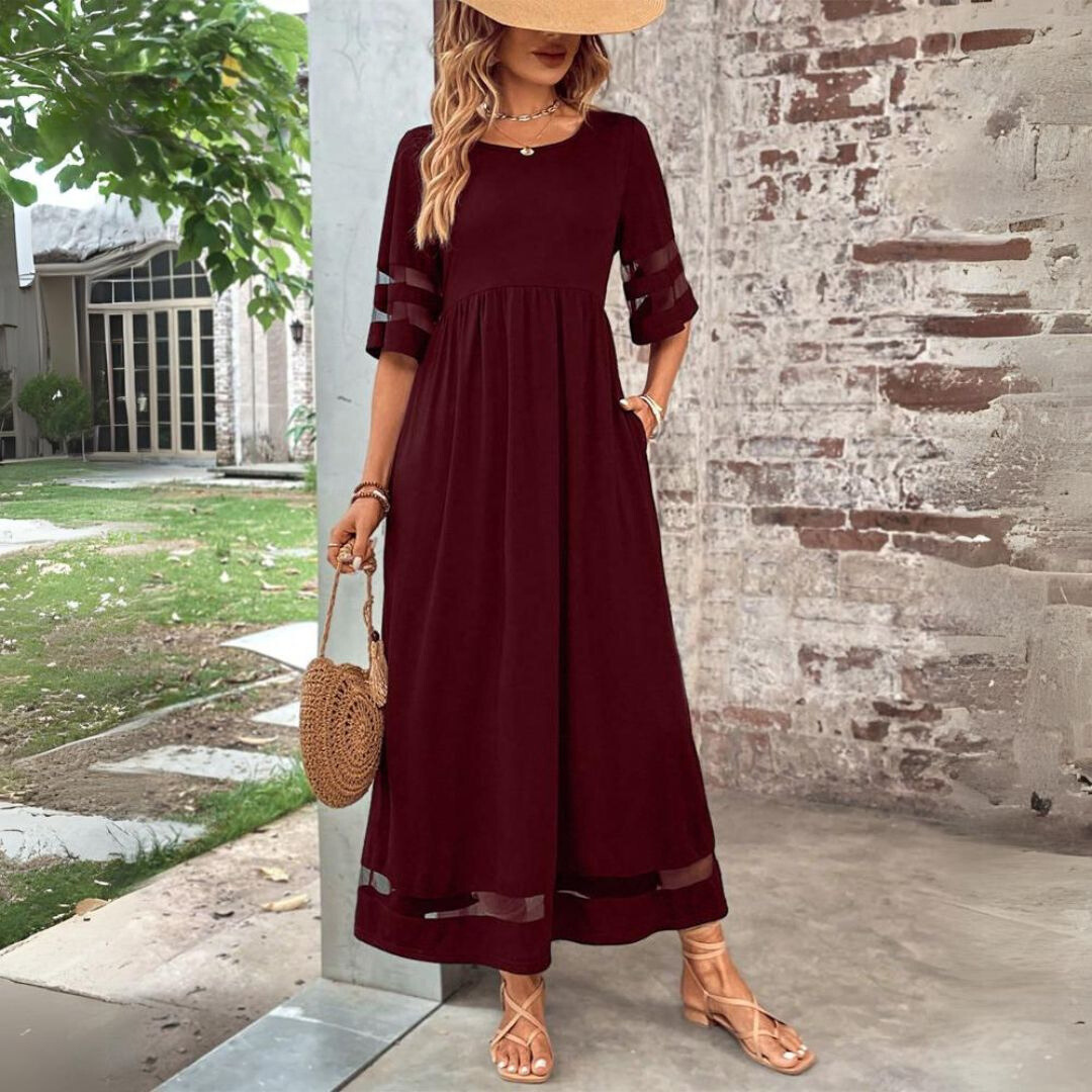 Beth | Vestido midi que estiliza y alisa el vientre