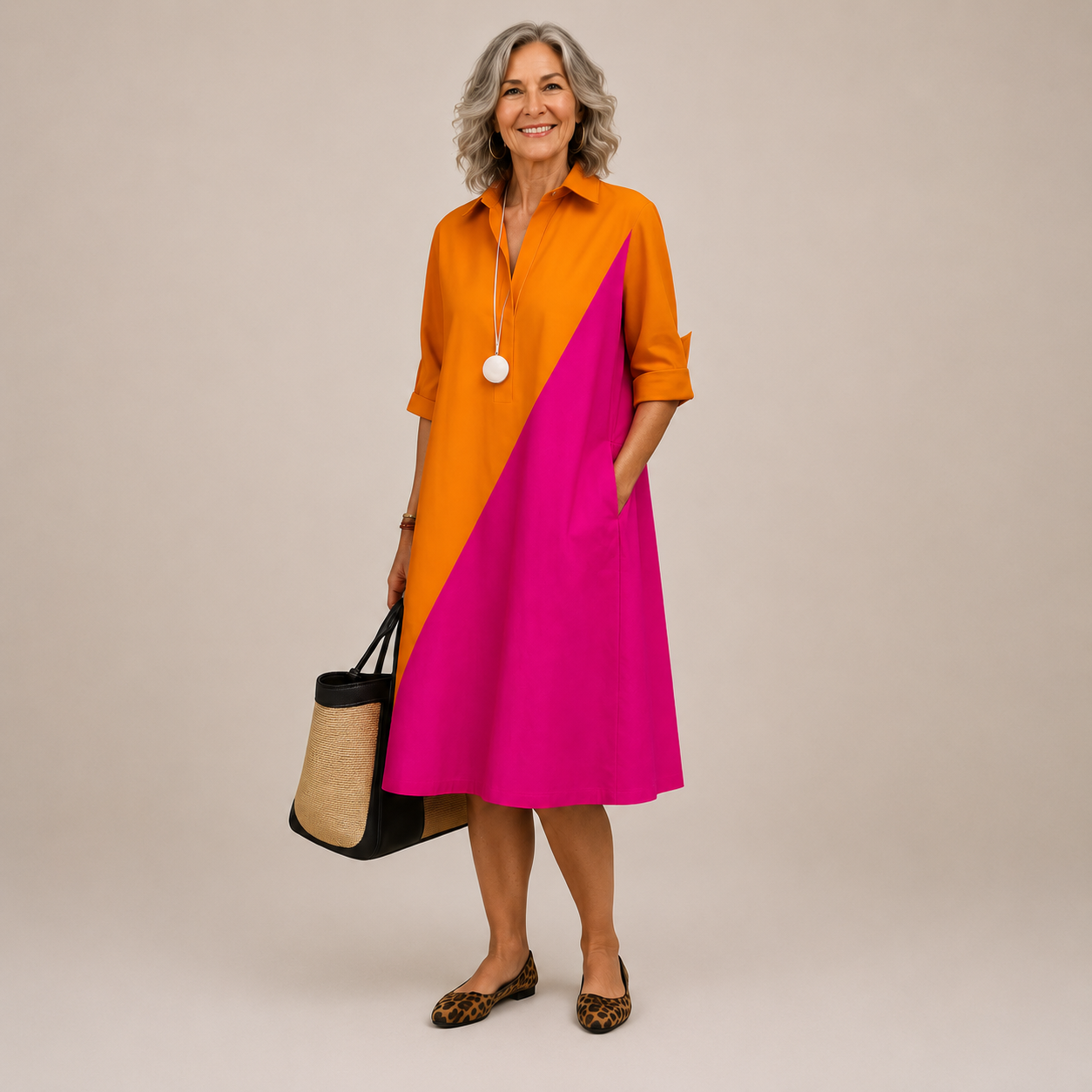 Kayla | Vestido midi cuidado y estiloso