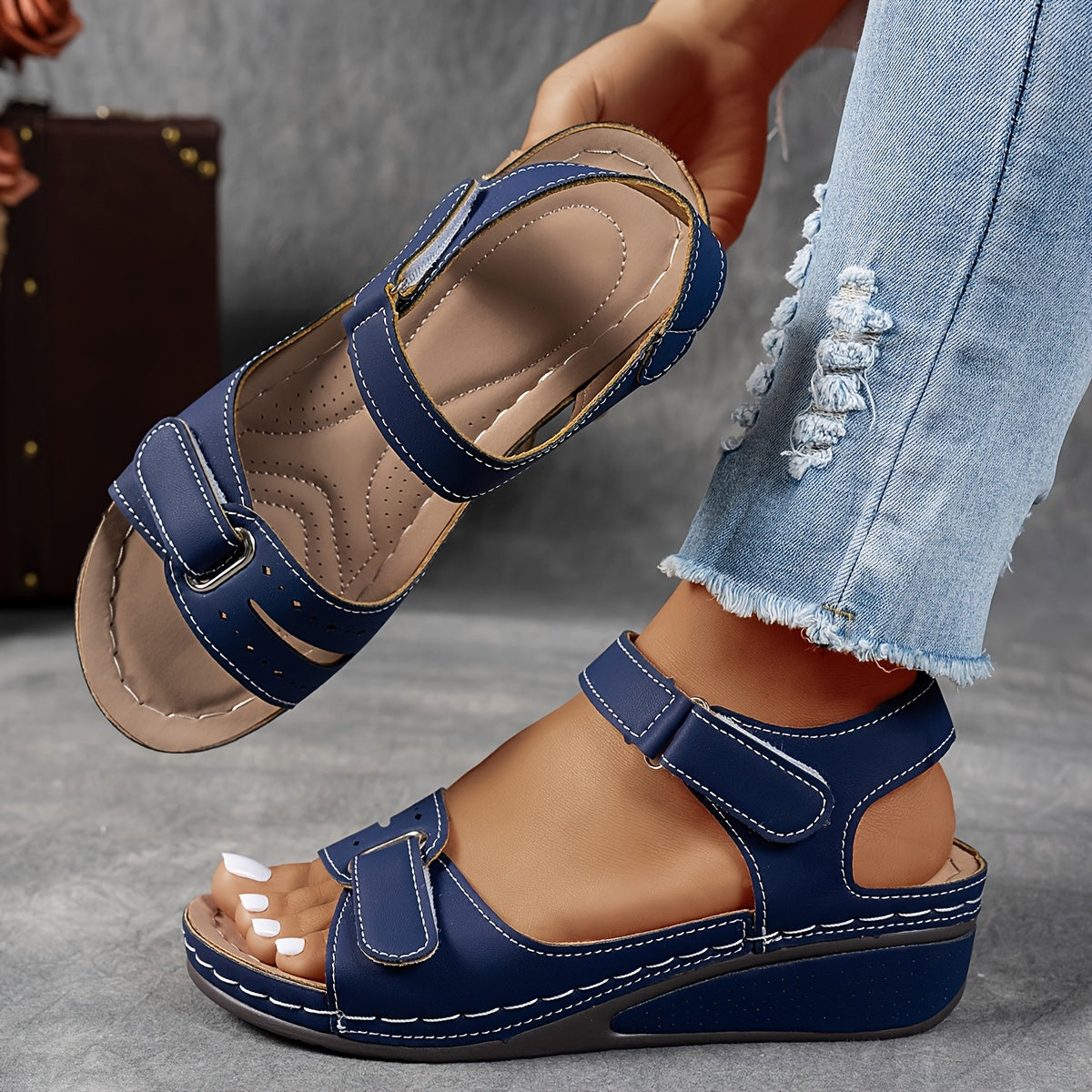 NYZZERO | Sandalias ergonómicas cómodas Delphine