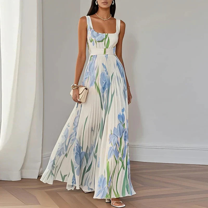 Oriah | Maxi Vestido A-Line Floral
