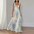 Oriah | Maxi Vestido A-Line Floral