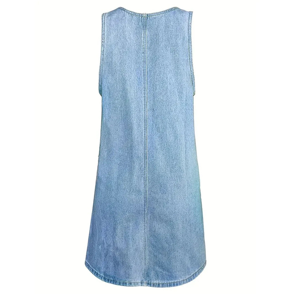 Vestido Emma de estilo vaquero desenfadado