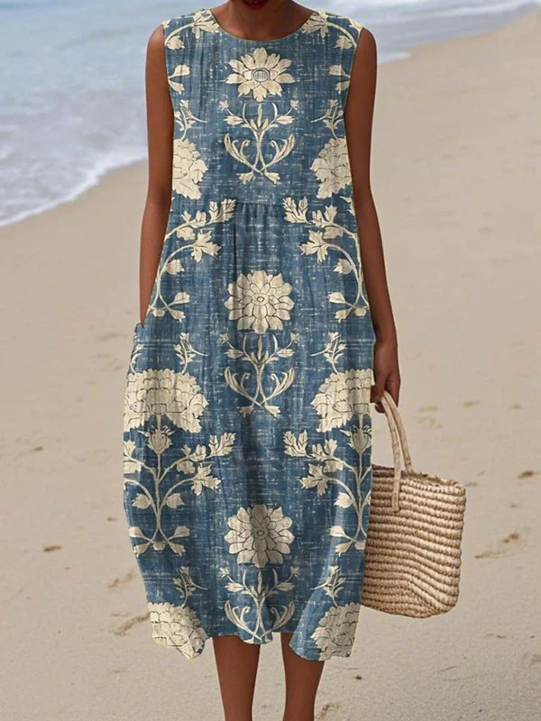 Vestido midi boho Belle™