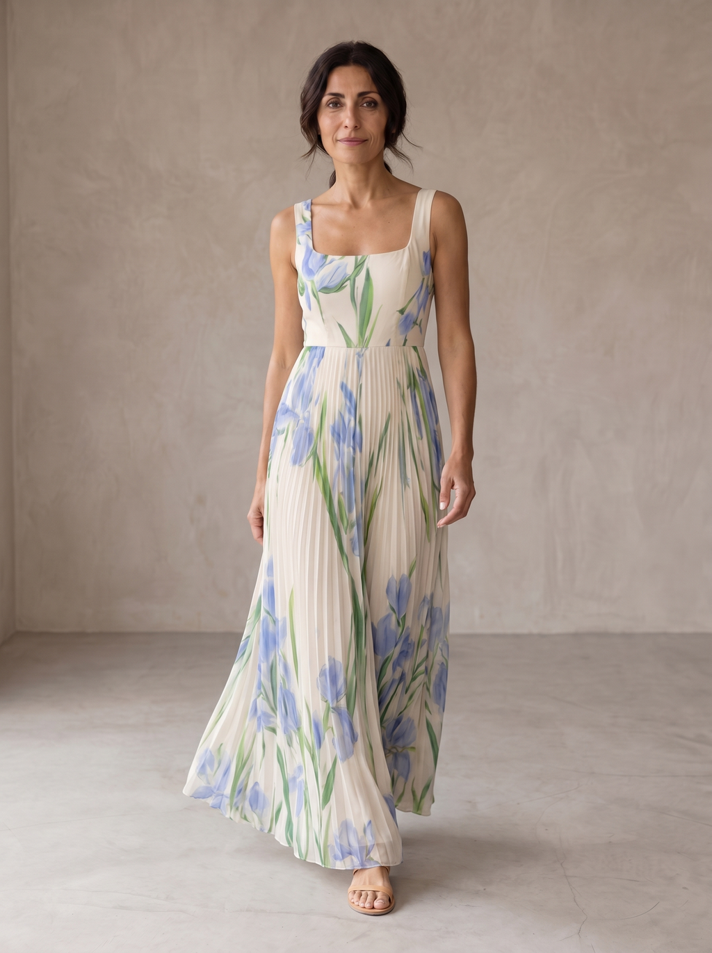 Oriah | Maxi Vestido A-Line Floral