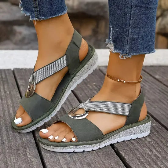 Nyzzero | Sandalias con sujeción ajustada y elegantes