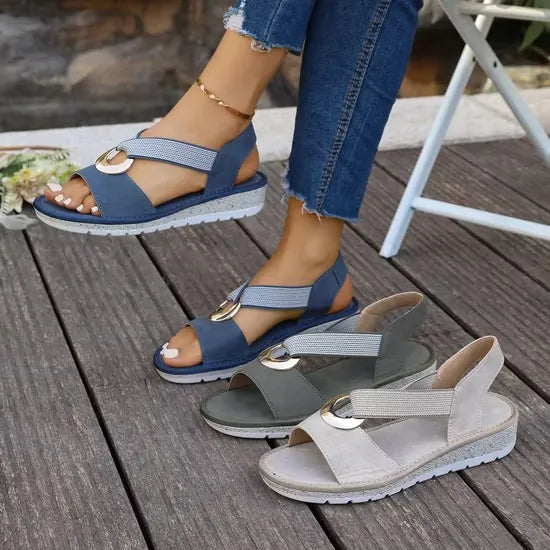 Nyzzero | Sandalias con sujeción ajustada y elegantes